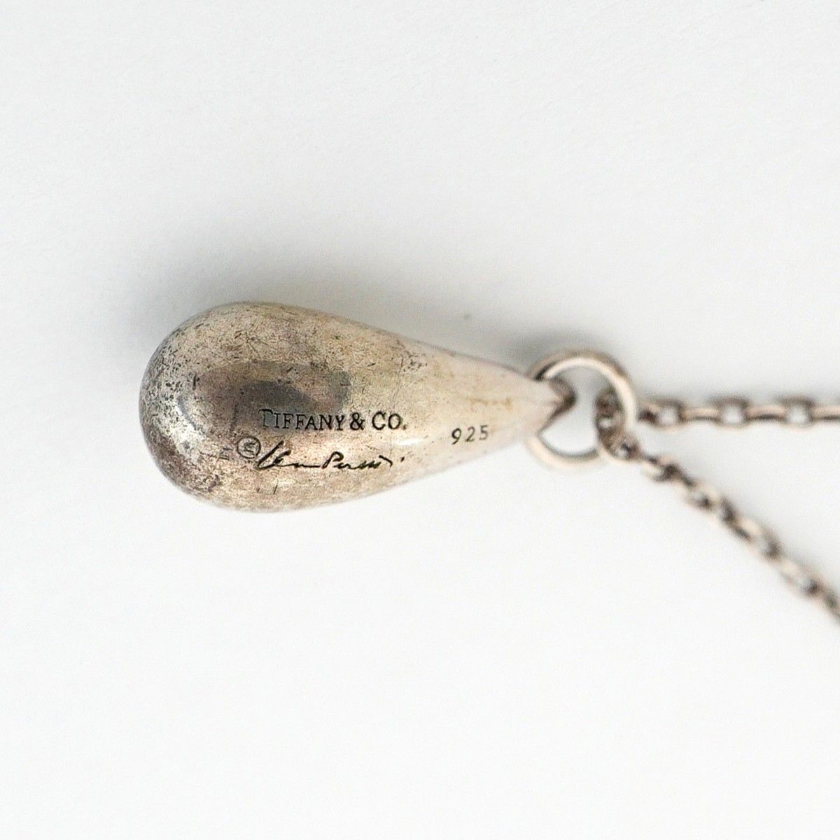 Tiffany & Co Necklace Teardrop Silver — view 6