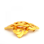 Chanel Brooch Vintage CC Logo Gold Plated — view 3