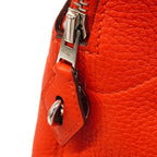 Hermes Handbag Bolide 31 Taurillon Clemence Rouge Tomato Silver — view 8