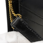 Hermes Shoulder Bag Ridi Box Calf Black Gold — view 7