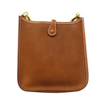 Hermes Shoulder Bag Evelyne TPM Barenia Faubourg Silver — view 8