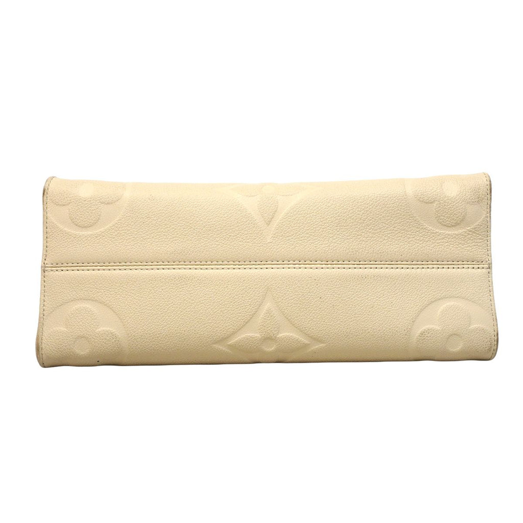 Louis Vuitton Tote Monogram Empreinte On The Go MM Cream 2-Way — view 3
