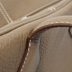 Hermes Handbag Victoria 35 Taurillon Clemence Etoupe Silver — view 8