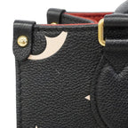 Louis Vuitton Handbag Monogram Empreinte Bicolor On The Go PM Beige Noir 2-Way — view 8