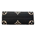 Louis Vuitton Handbag Monogram Empreinte Bicolor On The Go PM Beige Noir 2-Way — view 3