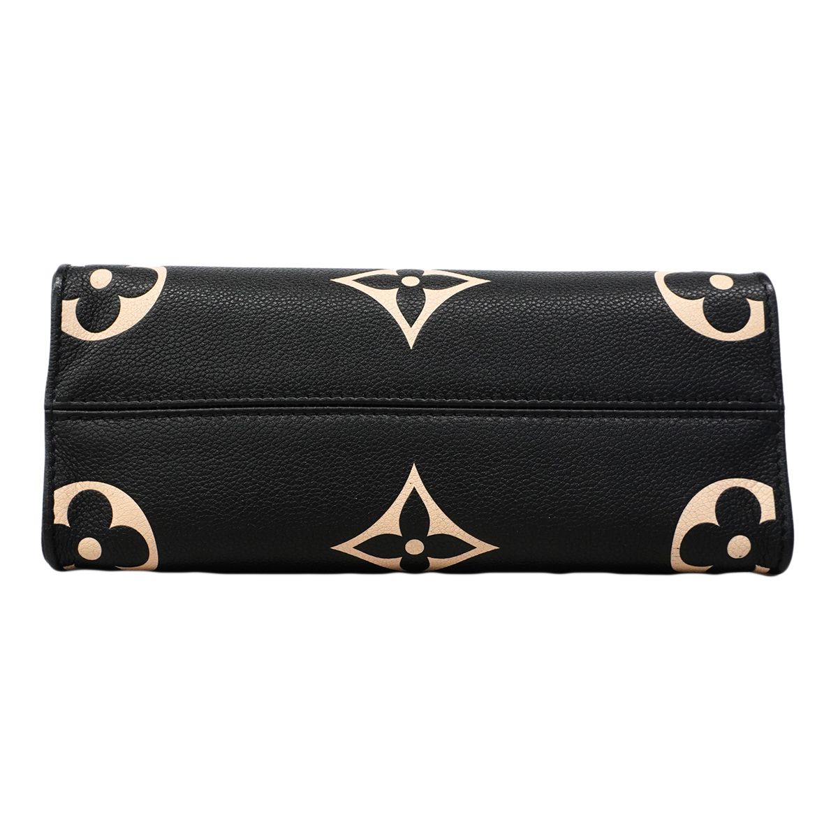 Louis Vuitton Handbag Monogram Empreinte Bicolor On The Go PM Beige Noir 2-Way — view 3