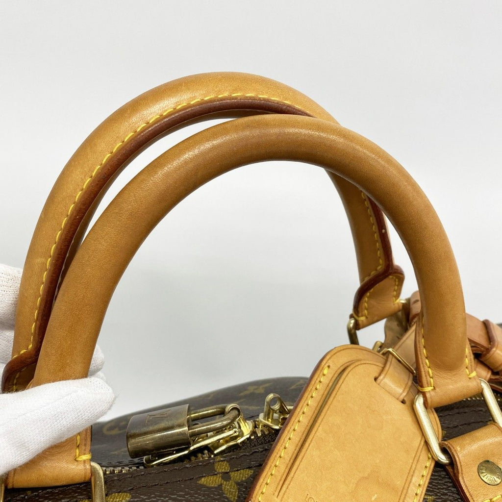 Louis Vuitton Boston Bag Monogram Keepall 60 Brown — view 8