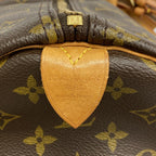 Louis Vuitton Boston Bag Monogram Keepall 60 Brown — view 5