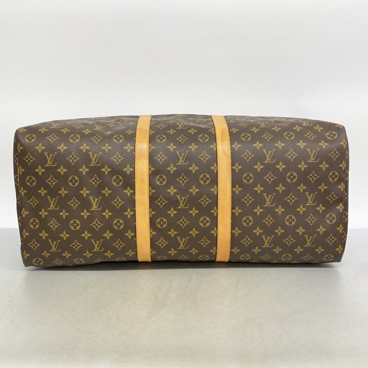 Louis Vuitton Boston Bag Monogram Keepall 60 Brown — view 3