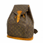 Louis Vuitton Backpack Monogram Montsouris GM Brown