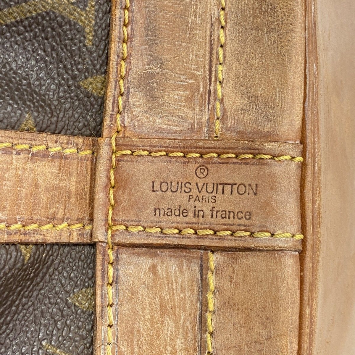 Louis Vuitton Shoulder Bag Monogram Noe Brown — view 5