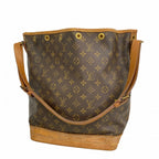 Louis Vuitton Shoulder Bag Monogram Noe Brown