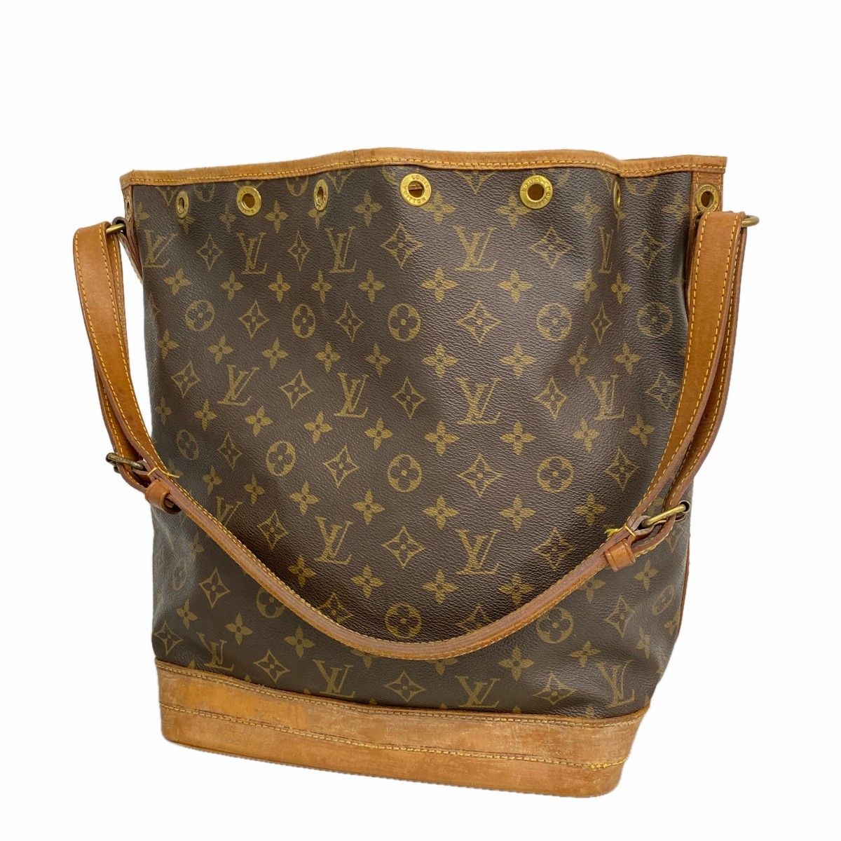 Louis Vuitton Shoulder Bag Monogram Noe Brown
