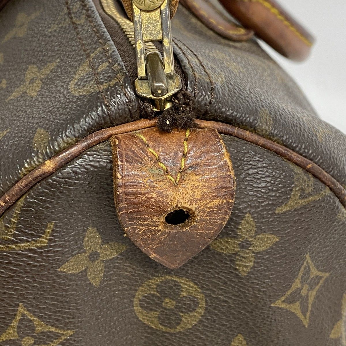 Louis Vuitton Handbag Monogram Speedy 35 Brown — view 8