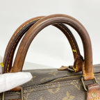 Louis Vuitton Handbag Monogram Speedy 35 Brown — view 9