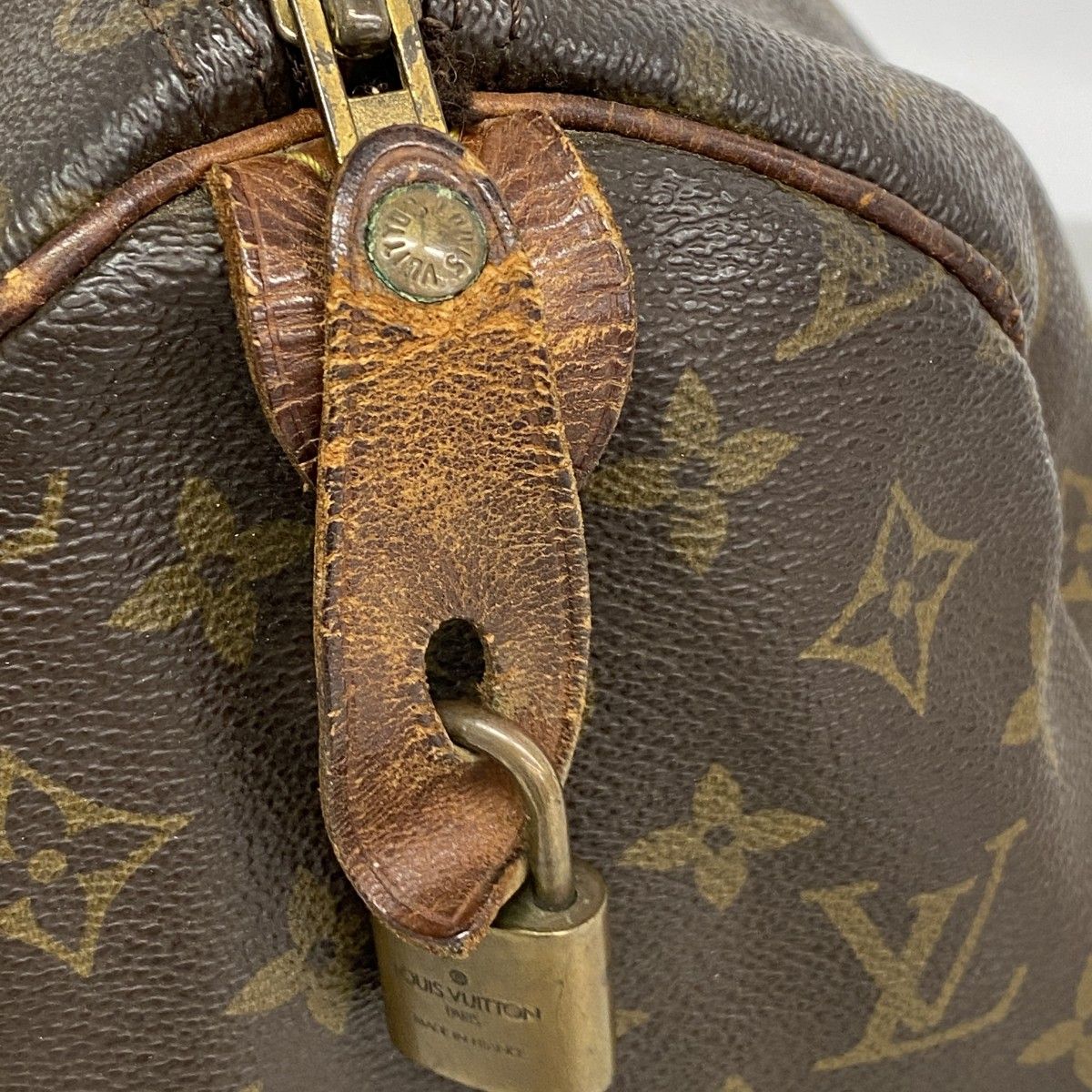 Louis Vuitton Handbag Monogram Speedy 35 Brown — view 7