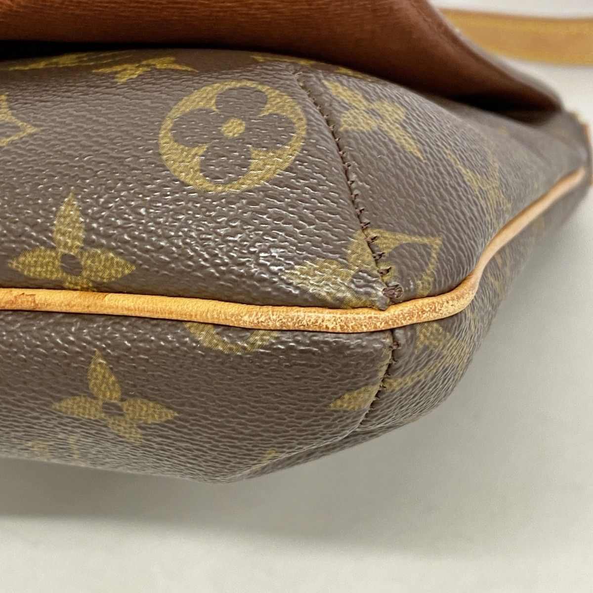 Louis Vuitton Shoulder Bag Monogram Musette Salsa Short Strap Brown — view 6