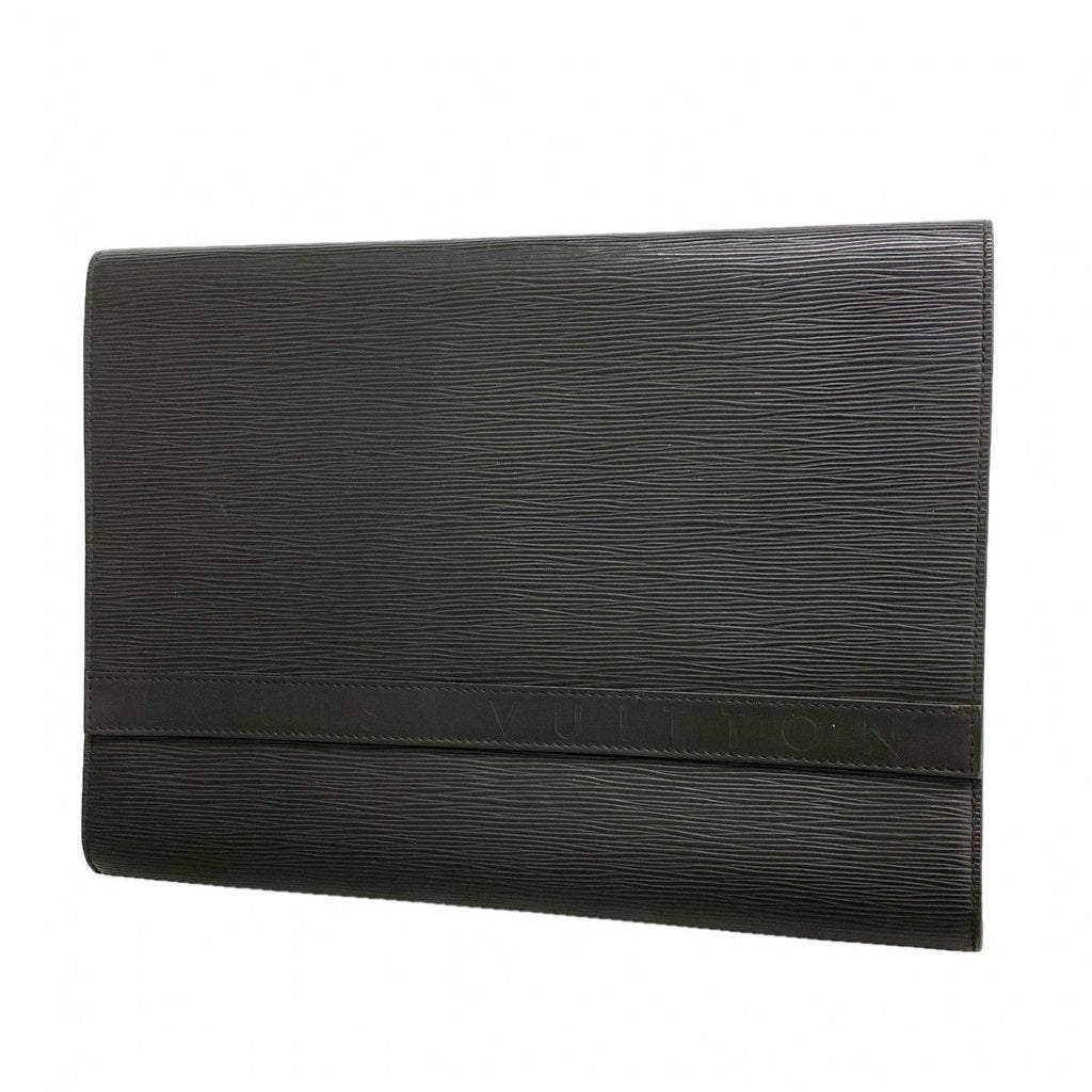 Louis Vuitton Clutch Epi Pochette Amberop Noir