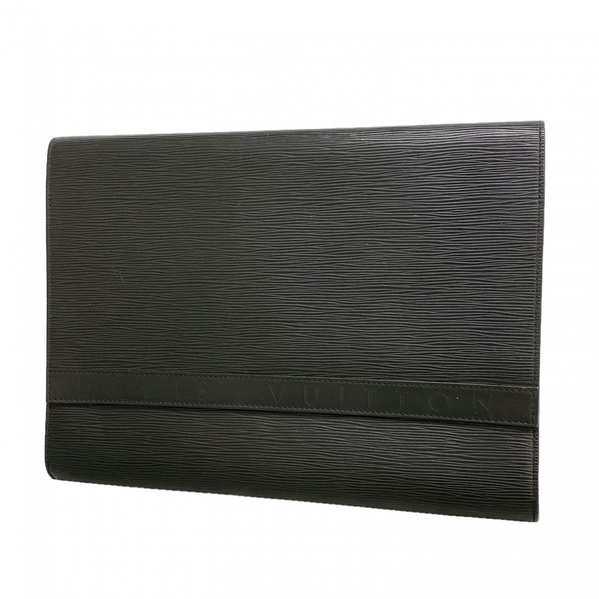 Louis Vuitton Clutch Epi Pochette Amberop Noir