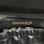 Chanel Vanity Bag Caviar Leather Black Gold — view 5