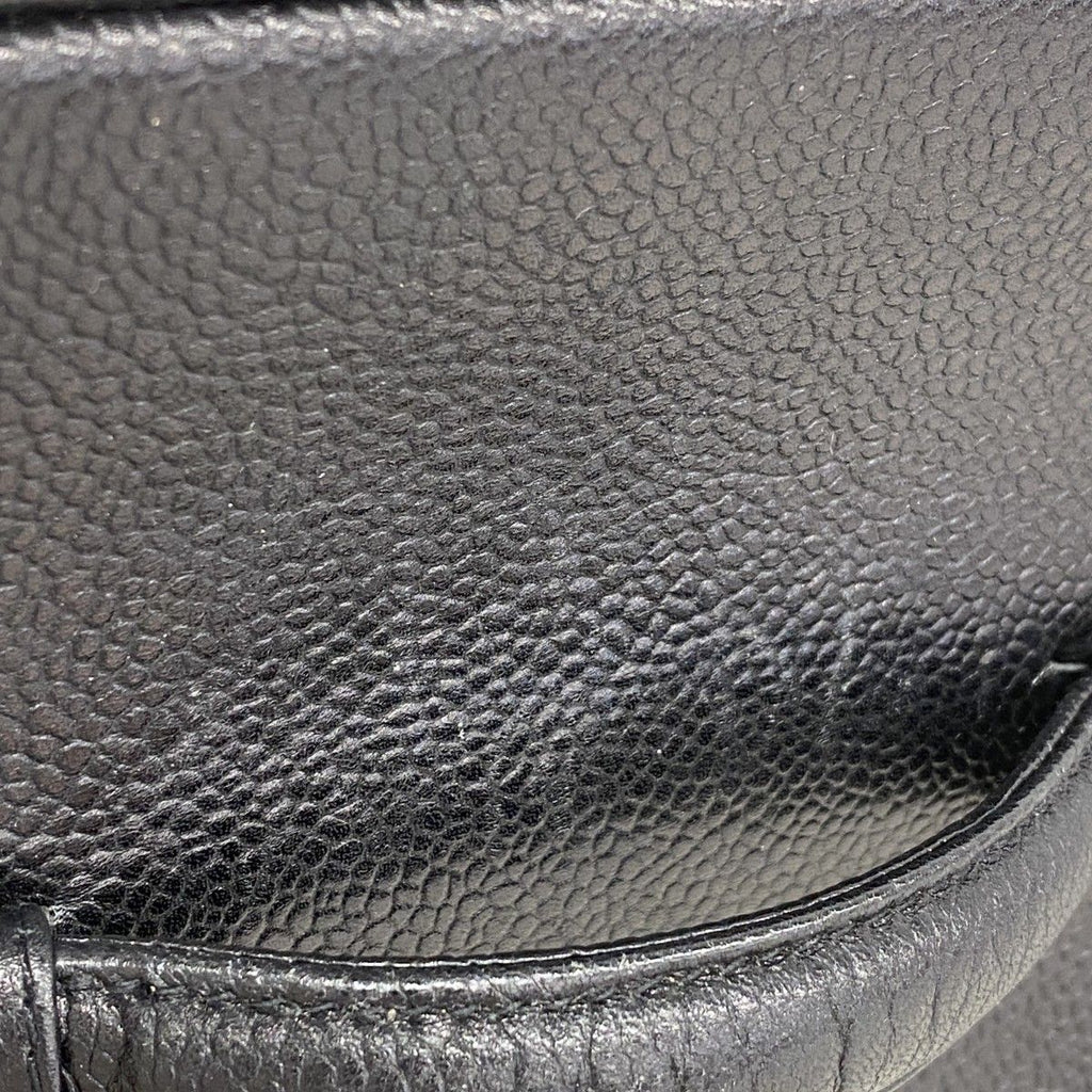 Chanel Vanity Bag Caviar Leather Black Gold — view 7