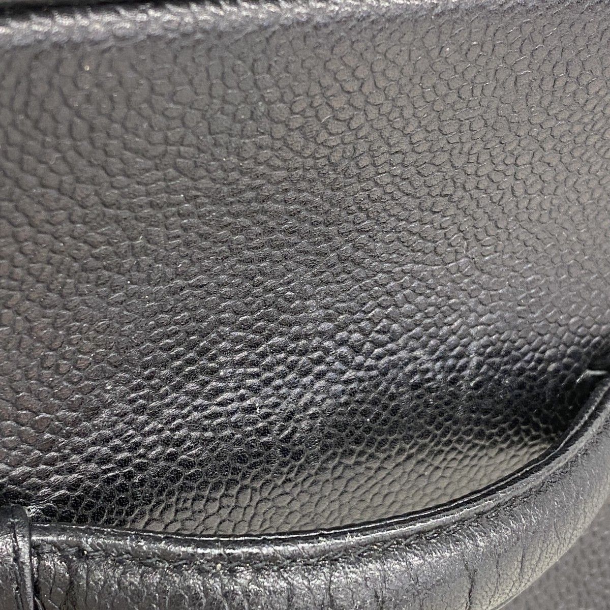Chanel Vanity Bag Caviar Leather Black Gold — view 7