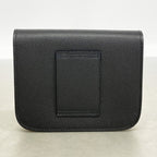 Hermes Wallet Constance Slim Veau Epsom Black Silver — view 7