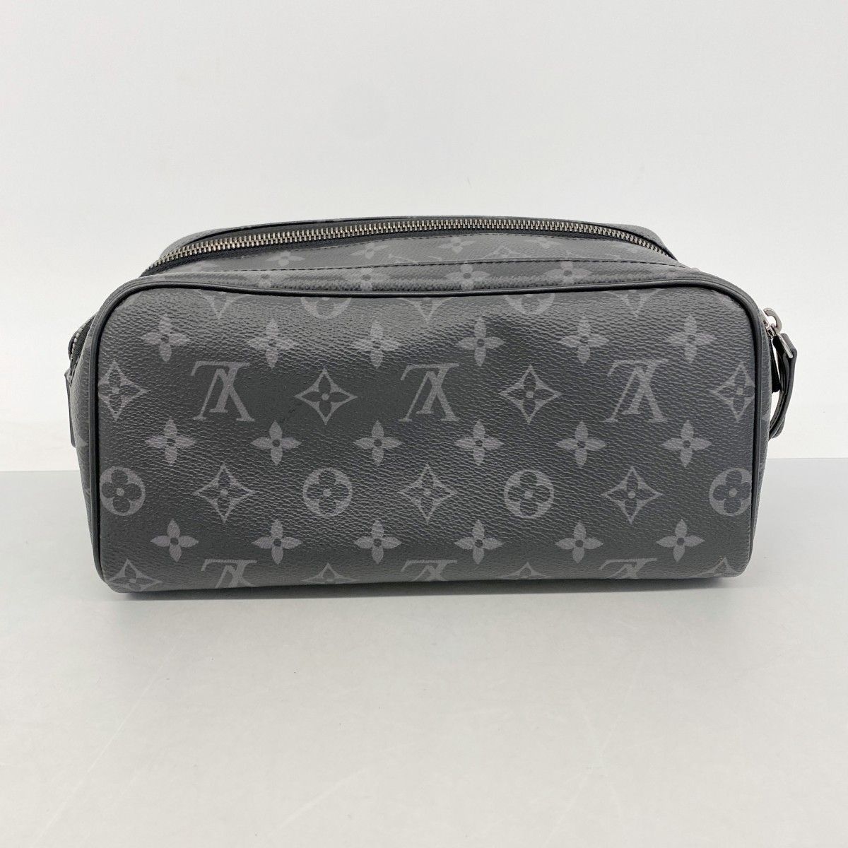 Louis Vuitton Handbag Monogram Empreinte Dopp Kit Black Gray — view 8