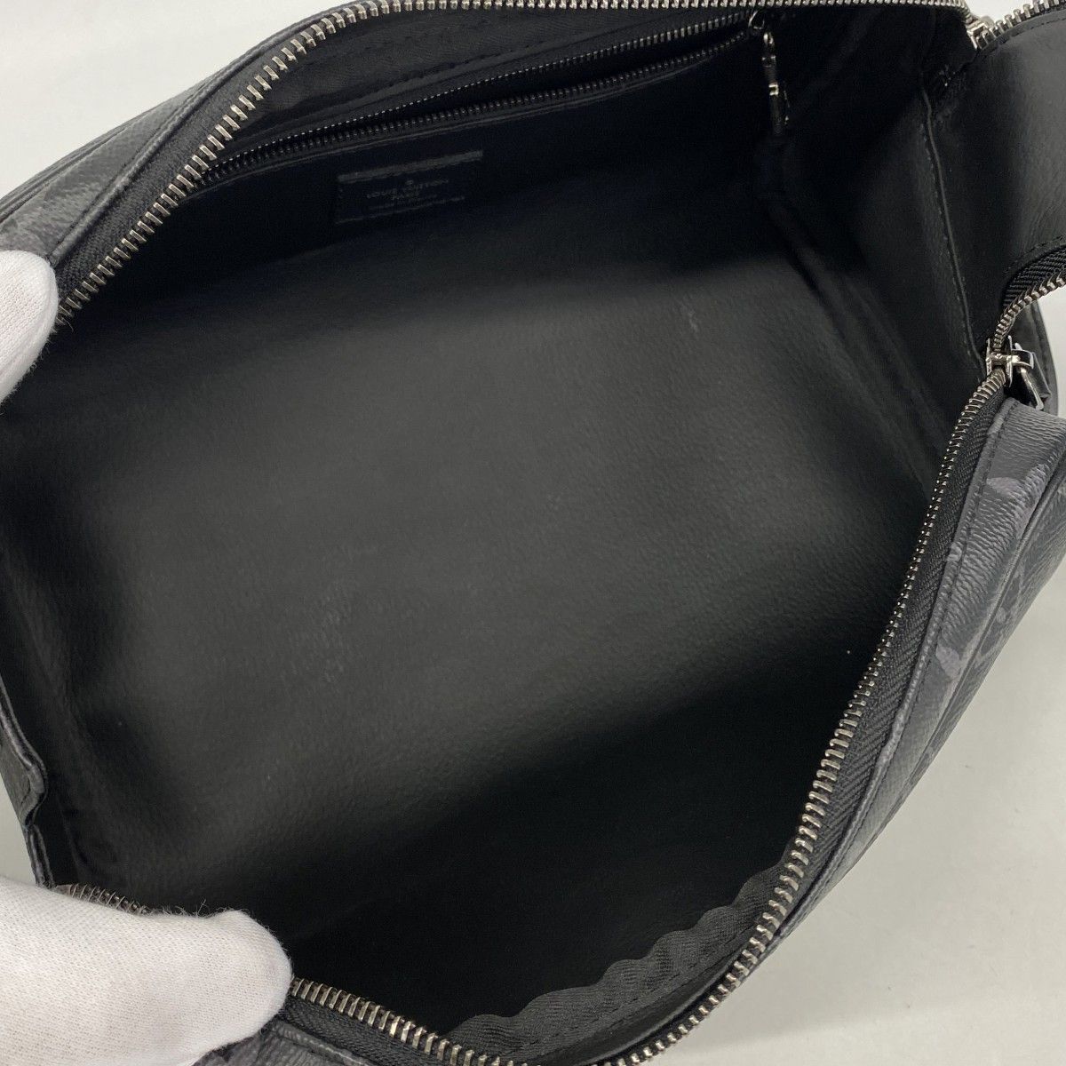 Louis Vuitton Handbag Monogram Empreinte Dopp Kit Black Gray — view 4