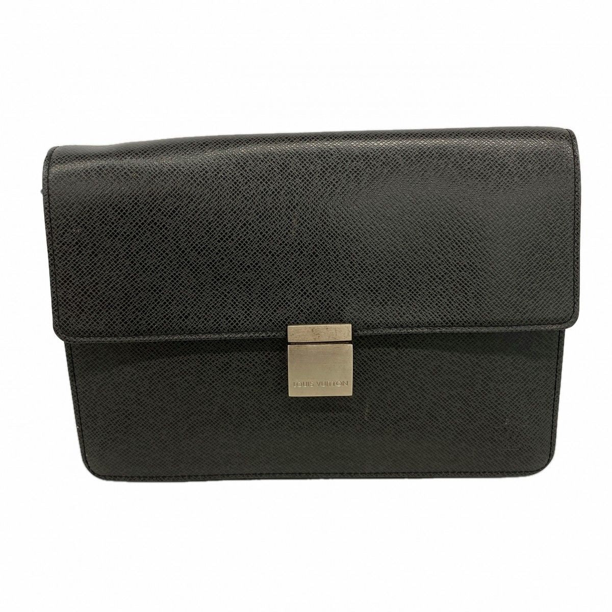 Louis Vuitton Clutch Taiga Selenga Ardoise