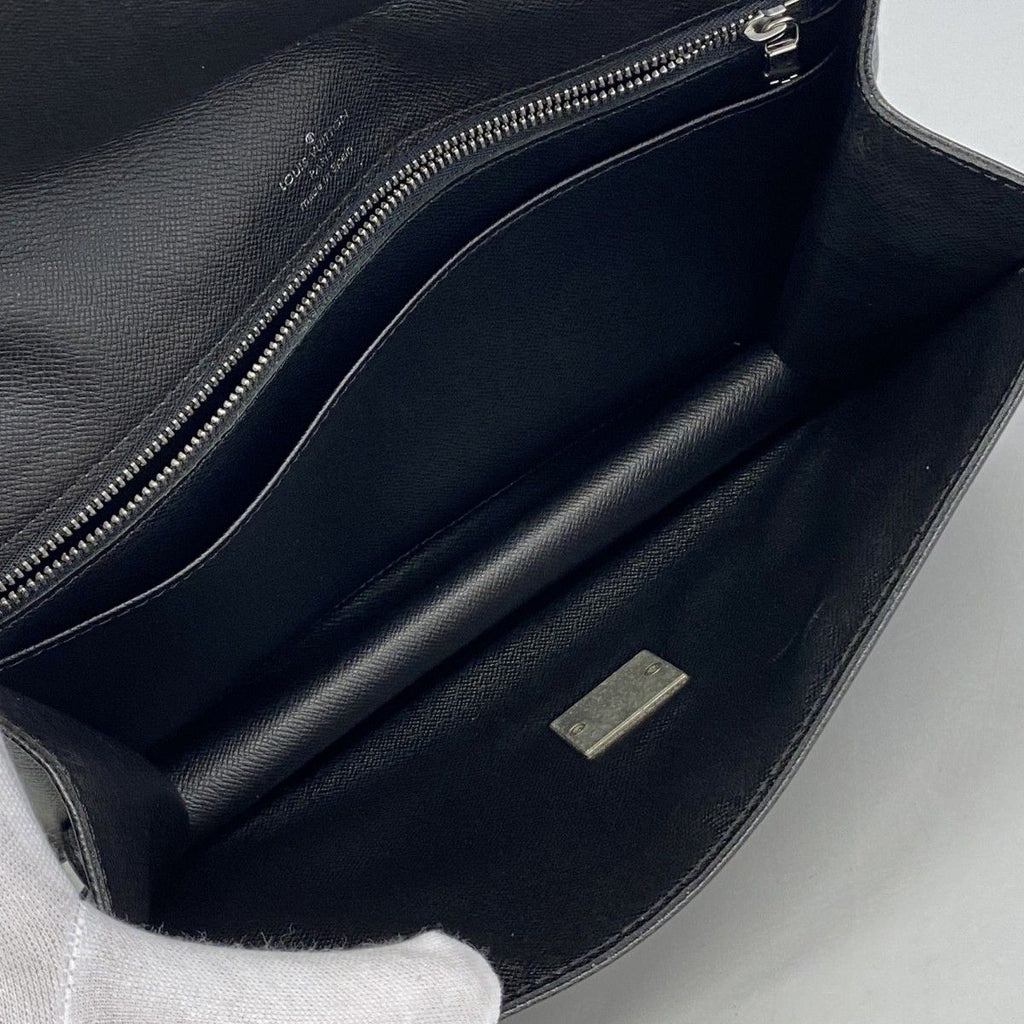 Louis Vuitton Clutch Taiga Selenga Ardoise — view 4