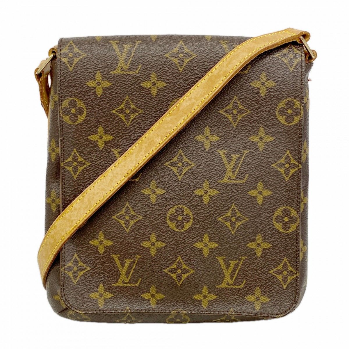 Louis Vuitton Shoulder Bag Monogram Musette Salsa Short Strap Brown