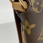 Louis Vuitton Shoulder Bag Monogram Musette Salsa Short Strap Brown — view 9