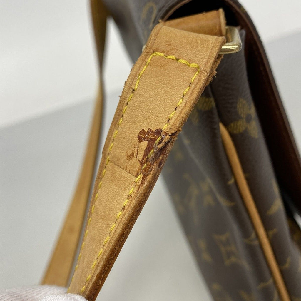 Louis Vuitton Shoulder Bag Monogram Musette Salsa Short Strap Brown — view 8