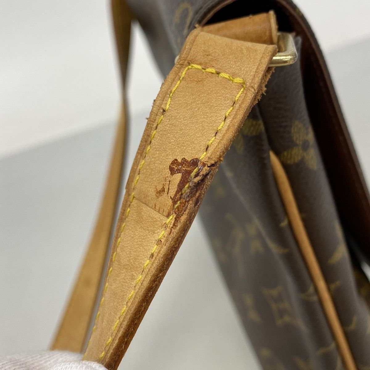 Louis Vuitton Shoulder Bag Monogram Musette Salsa Short Strap Brown — view 8