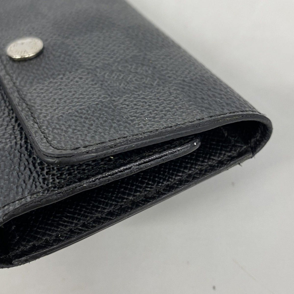 Louis Vuitton Key Case Damier Graphite Multicles 6 Black Key Holder — view 8