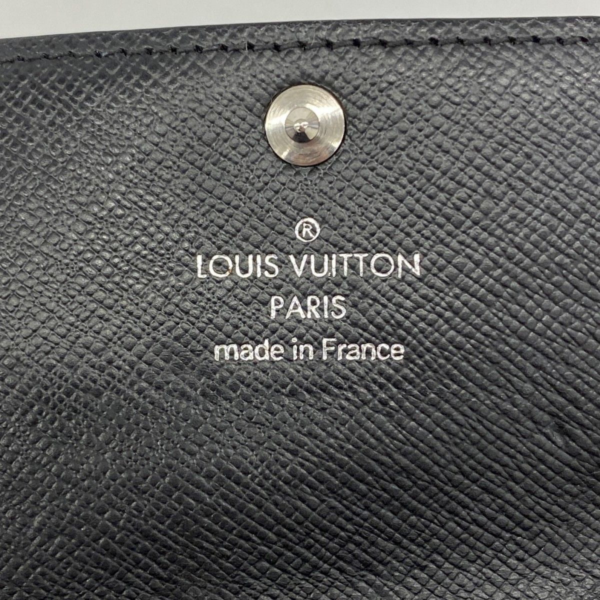 Louis Vuitton Key Case Damier Graphite Multicles 6 Black Key Holder — view 4
