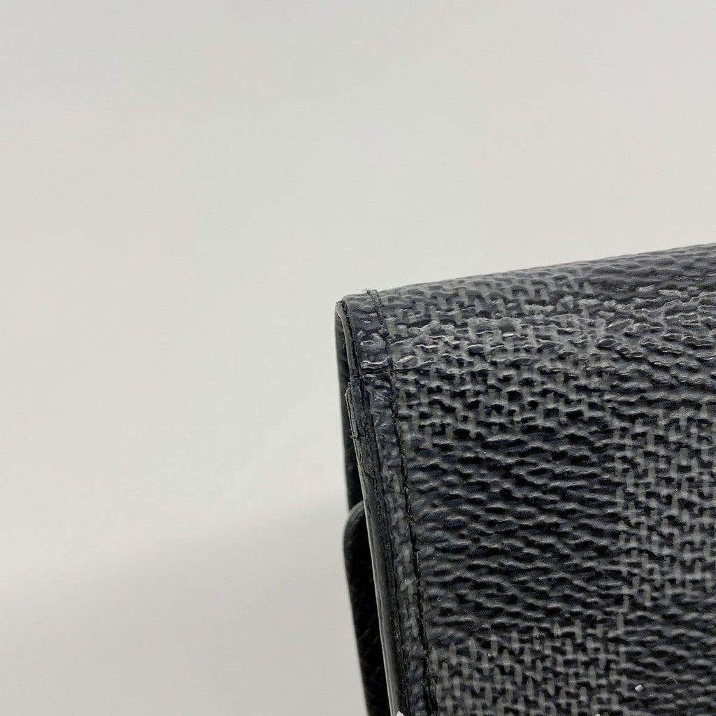 Louis Vuitton Key Case Damier Graphite Multicles 6 Black Key Holder — view 6