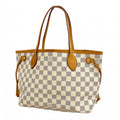 Louis Vuitton Tote Damier Azur Neverfull PM White