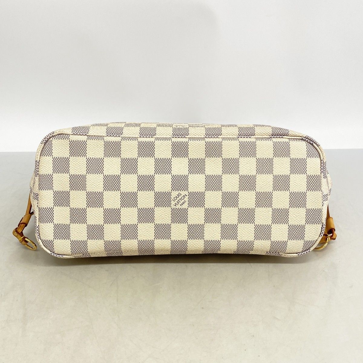 Louis Vuitton Tote Damier Azur Neverfull PM White — view 3