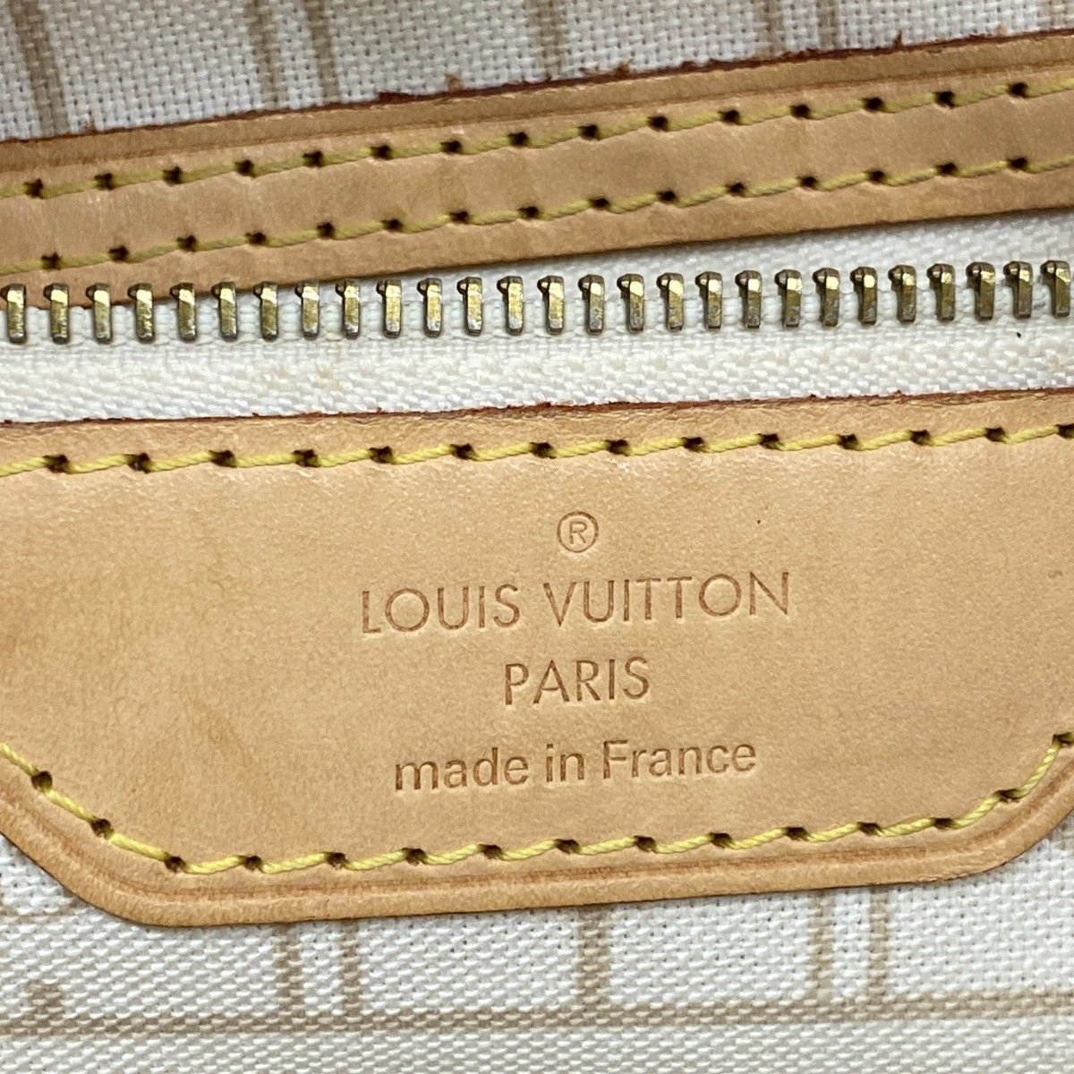 Louis Vuitton Tote Damier Azur Neverfull PM White — view 5