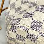 Louis Vuitton Tote Damier Azur Neverfull PM White — view 7
