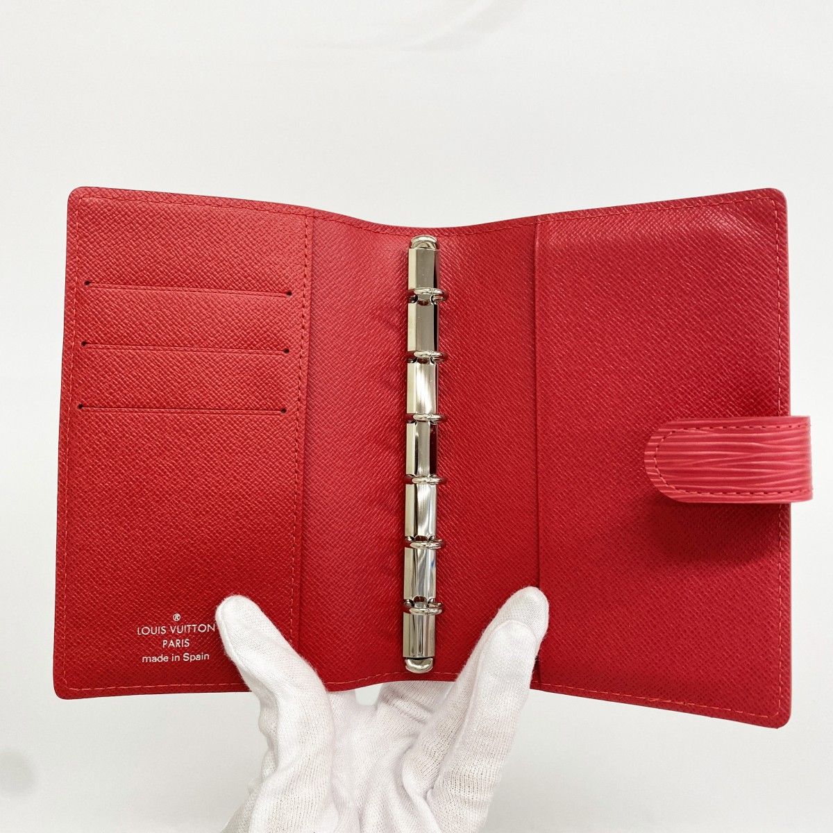 Louis Vuitton Notebook Cover Epi Agenda PM Castilian — view 3