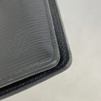 Louis Vuitton Wallet Epi Portefeuille Brazza Noir — view 6