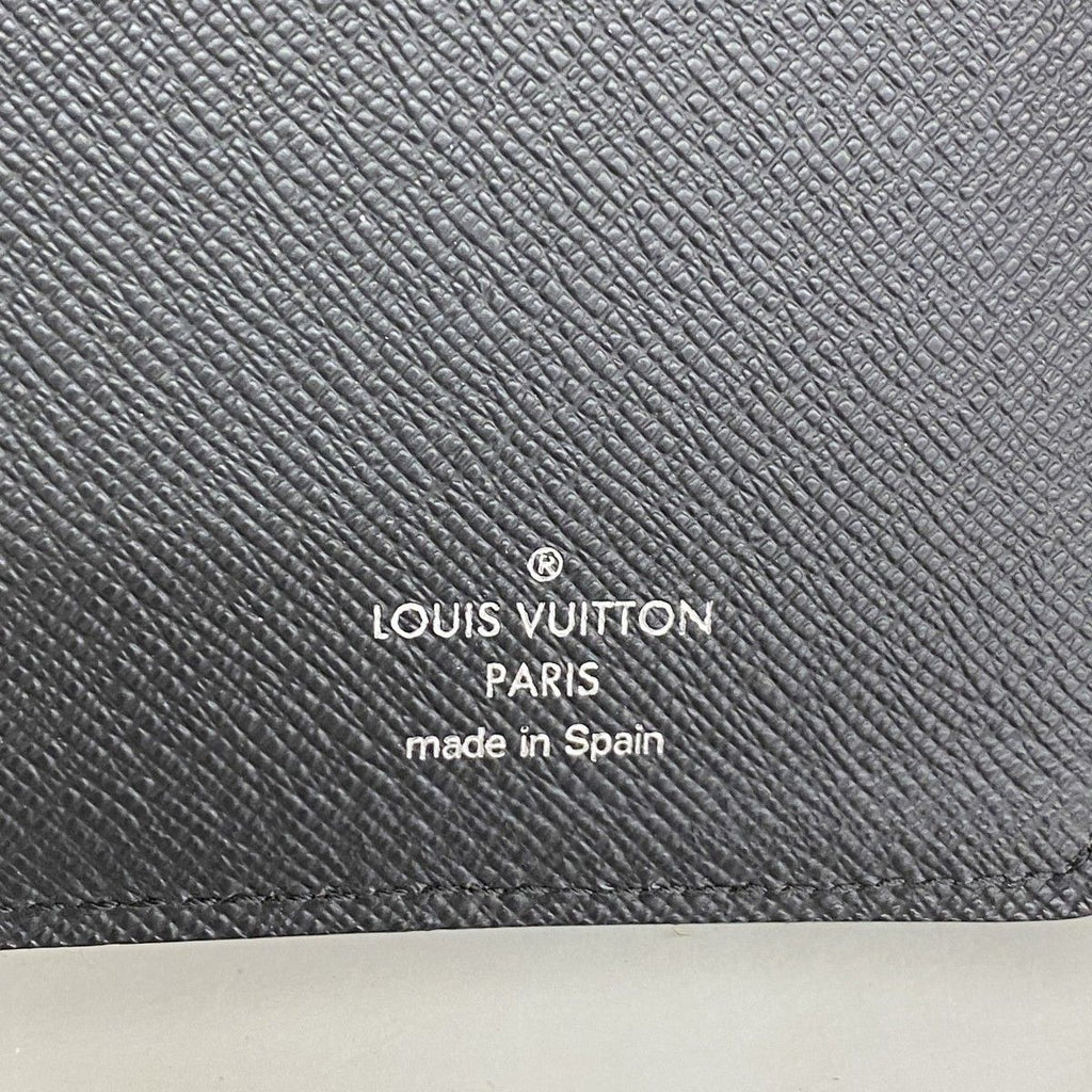 Louis Vuitton Wallet Epi Portefeuille Brazza Noir — view 4