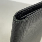 Louis Vuitton Wallet Epi Portefeuille Brazza Noir — view 5