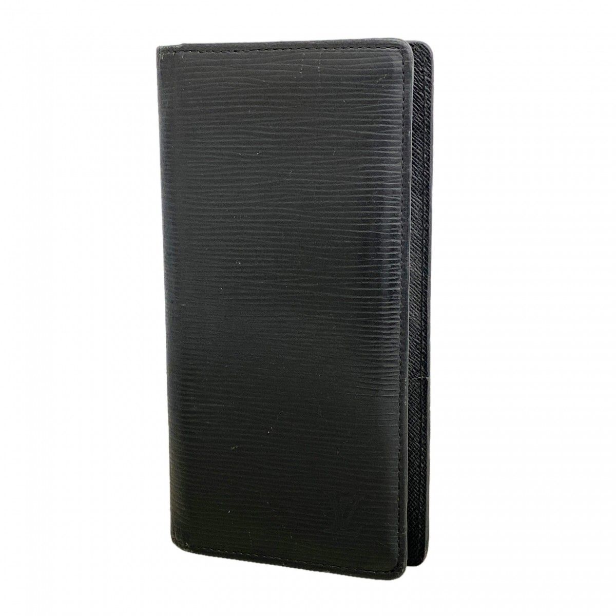 Louis Vuitton Wallet Epi Portefeuille Brazza Noir