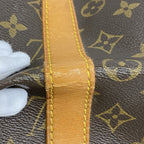 Louis Vuitton Boston Bag Monogram Keepall 55 Brown — view 8