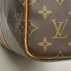 Louis Vuitton Boston Bag Monogram Keepall 55 Brown — view 7