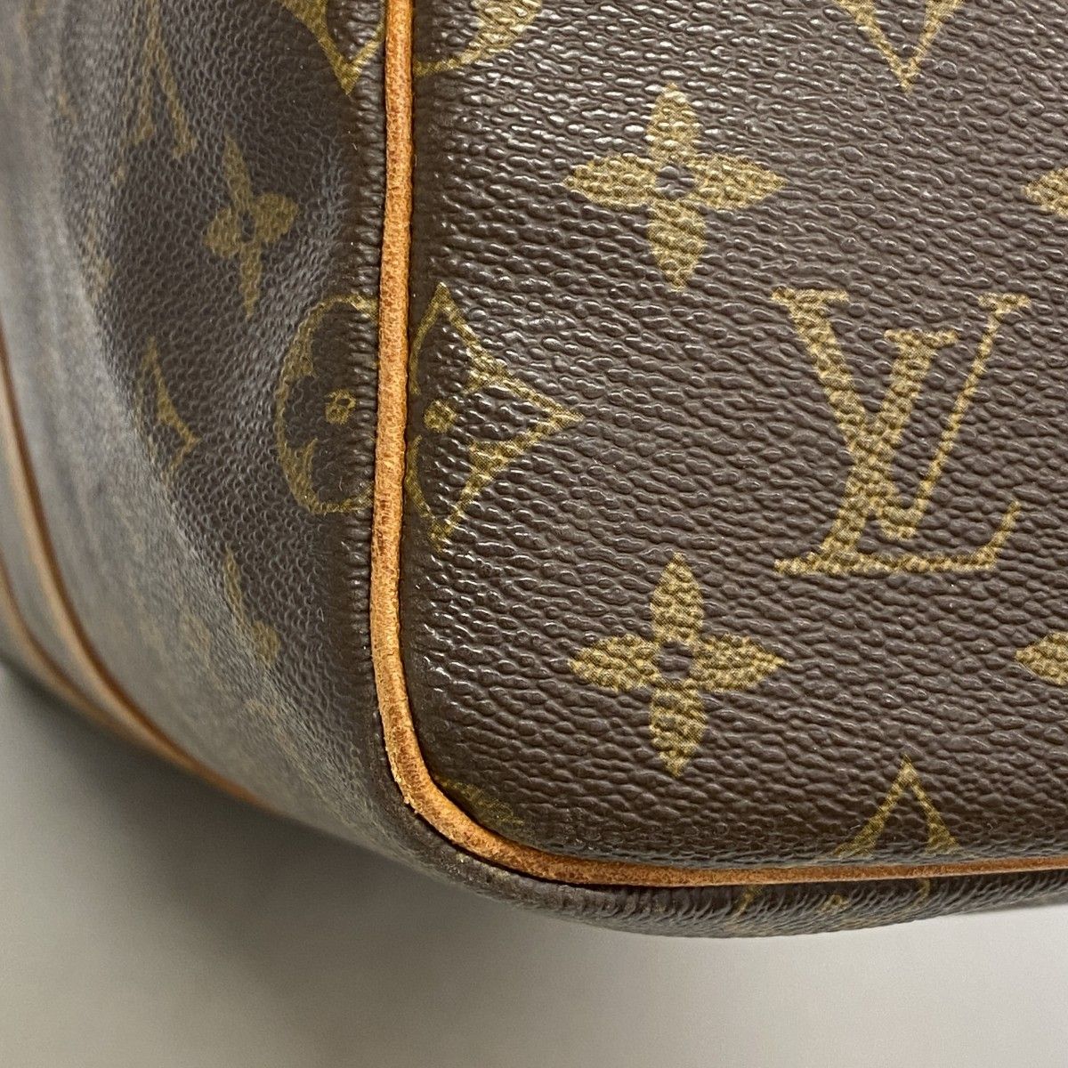 Louis Vuitton Boston Bag Monogram Keepall 55 Brown — view 7